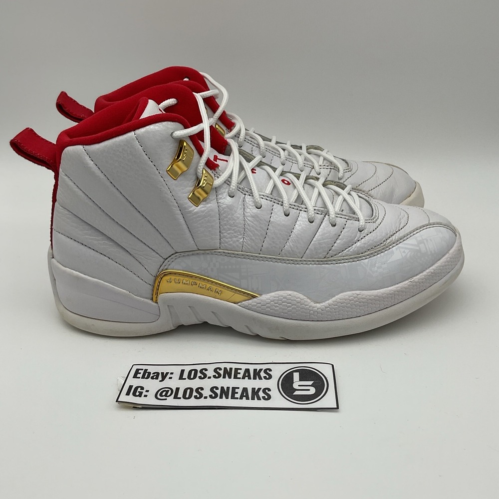 Size 9 - Air Jordan 12 Retro FIBA (130690-107) - Picture 3 of 8